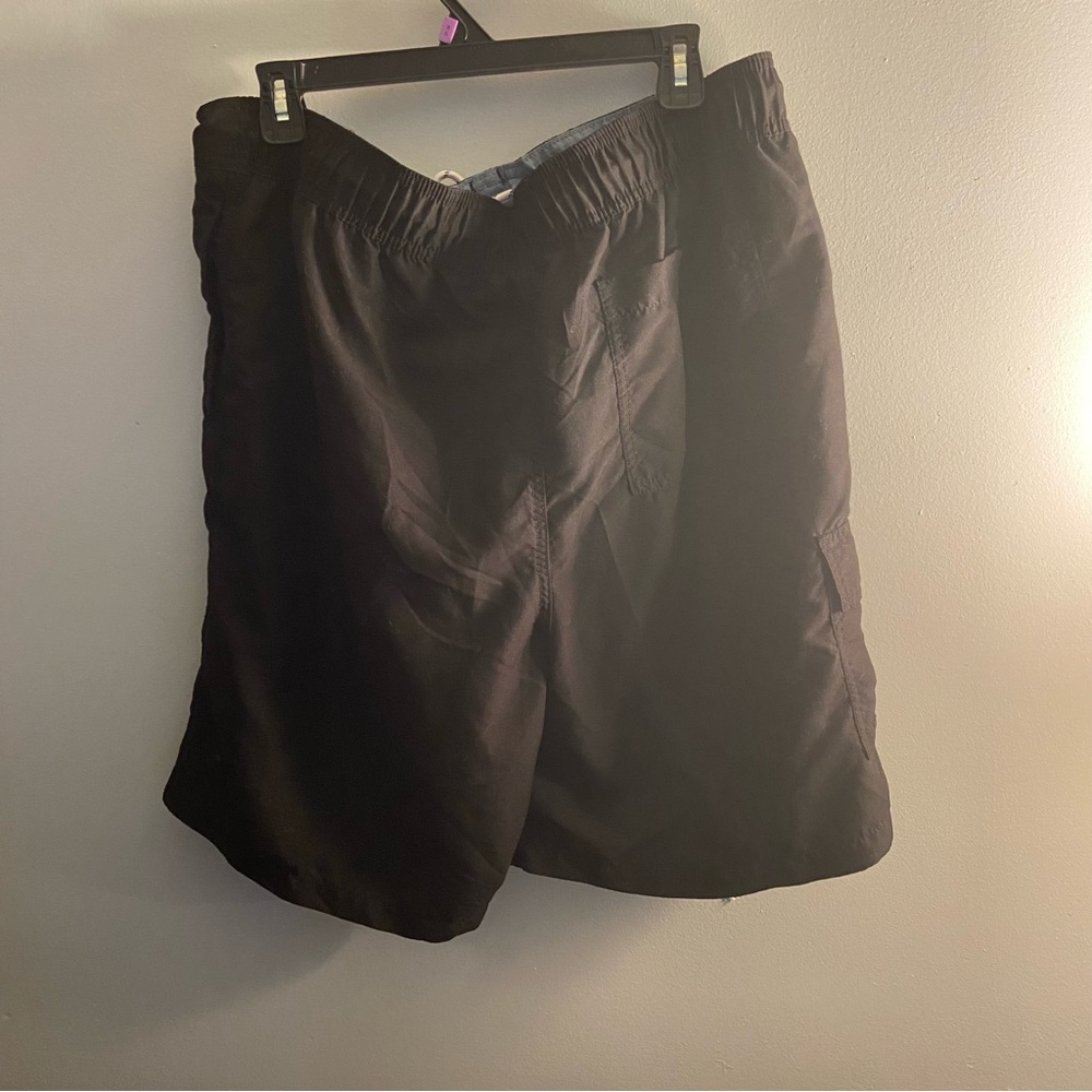 Goodfellow & Co Men’s Swim Trunks Board Shorts Black XL Mesh Lined Drawstring